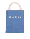 Marni Shopper Bag With Shoulder Strap And Top Handles