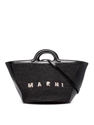 MARNI BOLSA BANDOLERA - NEGRO