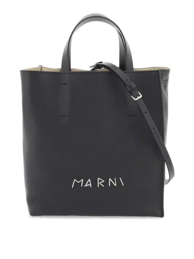 MARNI BOLSA BANDOLERA - NEGRO
