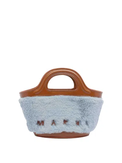 Marni Tropicalia Handbag In Blue