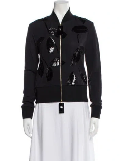 Pre-owned Marni Bomber Jacket In Black