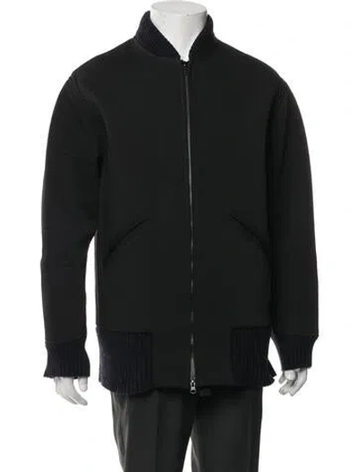 Pre-owned Marni Bomber Jacket In Black