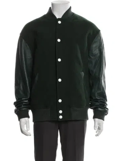 Pre-owned Marni Bomber Jacket In Green