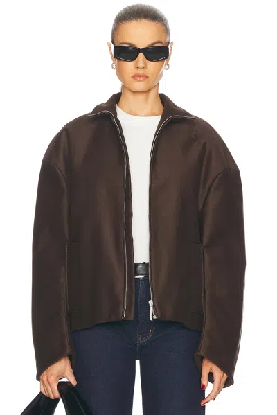 Marni Bomber Jacket In 00n99 Black