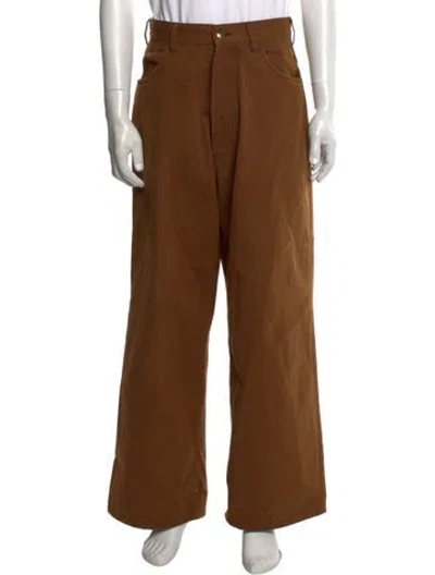 Pre-owned Marni Bootcut Jeans In Brown