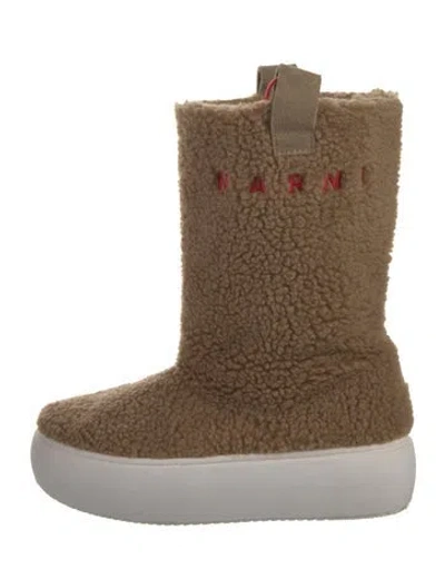 Pre-owned Marni Boots In Multi