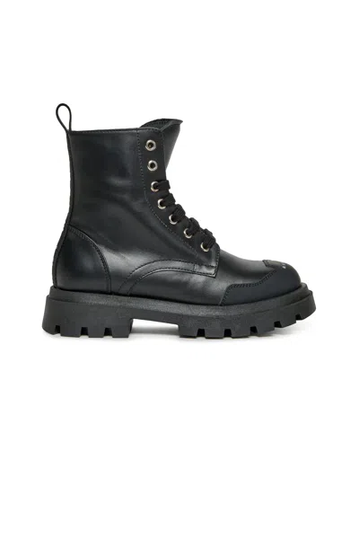 Marni Anfibi Con Logo Sulla Punta In Black