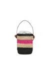 Marni Logo-patch Shoulder Bag In Multi