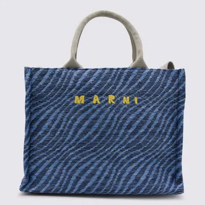 Marni Borse... Vivid Blue In Pattern
