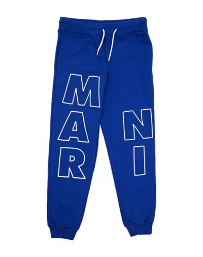 Marni Bottomwear - Pants In Bright Blue - Grey
