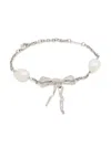 Marni Bow-detail Bracelet In Gold