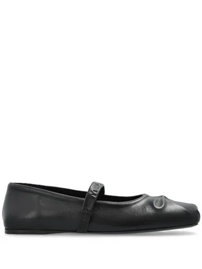 MARNI MARNI BOW-DETAIL MARY JANE BALLERINAS SHOES