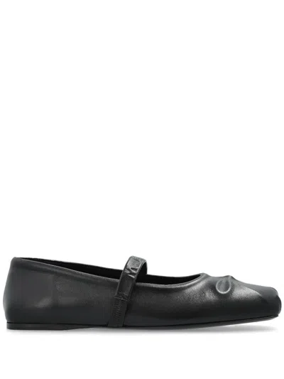 MARNI MARNI BOW-DETAIL MARY JANE BALLERINAS SHOES
