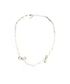 Marni Necklace With Knots And Pearls Jewelry Gold In Metallic