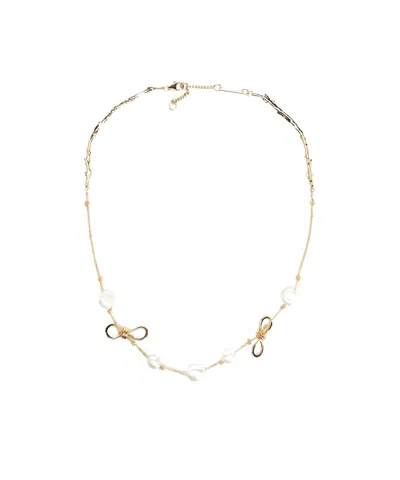 MARNI MARNI BOW CHAIN NECKLACE