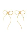 Marni Bow Earrings In Gold