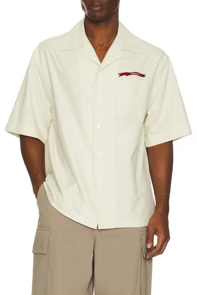 Marni Bowling Shirt In White