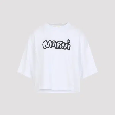MARNI BOXY CROP T-SHIRT