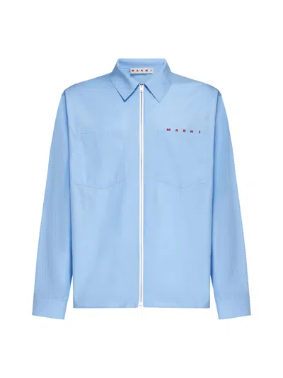 Marni Boxy Fit Shirt, Long Sleeve