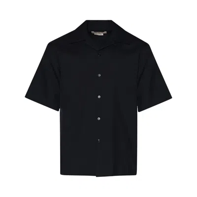 Pre-owned Marni Boxy Fit Tropical Bowling Shirt 'blue/black' | Men's Size 50