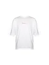 Marni Logo-print Cotton-jersey T-shirt In White