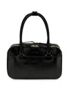 Marni Black Calf Leather Bos Taurus Handbag In Black