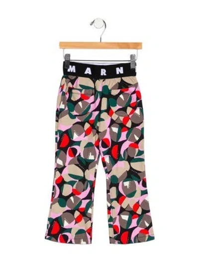 Pre-owned Marni Babies' Boys' Patterned Pants In Black