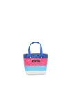 Marni Sunday Morning Logo-patch Interwoven Bag In Blue