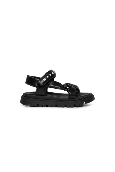 MARNI SANDALI PLATFORM CON LOGO