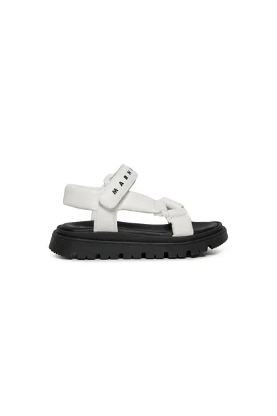 MARNI SANDALI PLATFORM CON LOGO