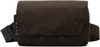 Marni Brown Cordura Cityscape Belt Bag In 00m80 Coffee
