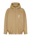 Marni Brown Drill Bomber Jacket In Brown