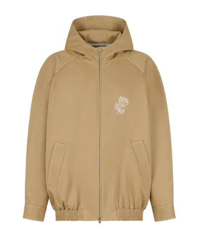 Marni Brown Drill Bomber Jacket