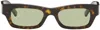 Marni Brown Retrosuperfuture Edition Haicli Sunglasses In Havana