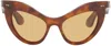 Marni Brown Holoholona Sunglasses In Havana