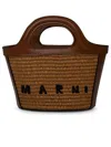 Marni Women's Tropicalia Micro Bag In Brown