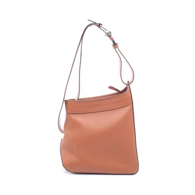 Pre-owned Marni Brown Leather Handbag Shoulder Bag ()