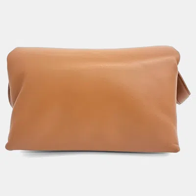 Pre-owned Marni Brown Leather Prisma Shoulder Bag Small