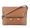 Marni Trunk Shoulder Bag In Brown
