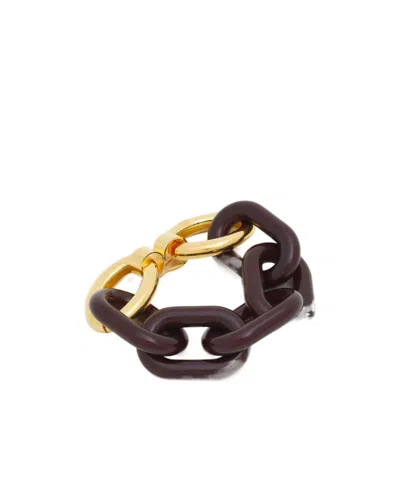 Marni Brown Resin Chain Bracelet