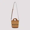 Marni Tropicalia Mini Bucket Bag In Brown