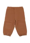 Marni Brown Trousers For Baby Boy With Logo In Brown