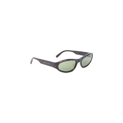 Marni Brown Yozamei Acetate Sunglasses In Gray