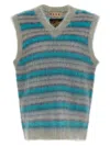 MARNI MARNI 'BRUSHED STRIPES FUZZY WUZZY' VEST