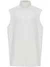 Marni Brushed Mini Dress In Lily White