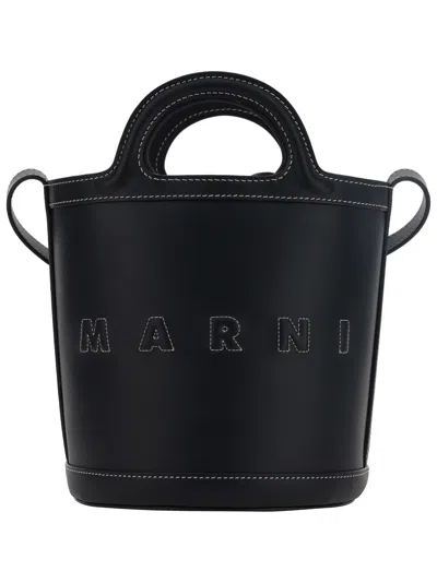 Marni Bucket Bag In Black