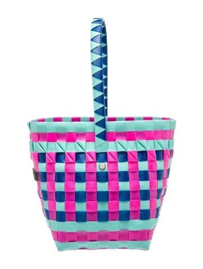 Pre-owned Marni Bucket Bag In Blue