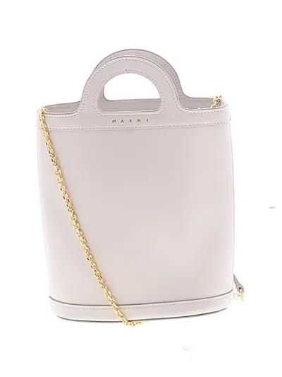 Pre-owned Marni Bucket Bag In Gray