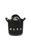 Marni Tropicalia Bucket Bag In Black