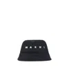 Marni Cotton Bucket Hat Monochrome Pattern
